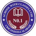 School with classes I-VIII (logo)